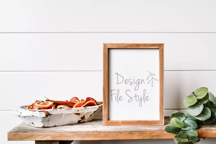 Wood Sign Mockup| Stock Photo| Flat Lay | Digital Mockup