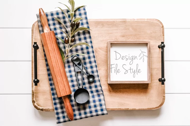 Wood Sign Mockup| Stock Photo| Flat Lay | Digital Mockup