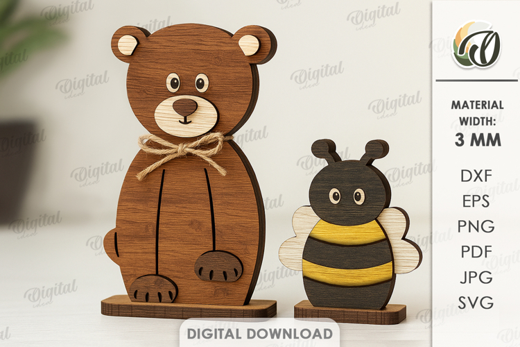 Cute Bear Svg Image 14