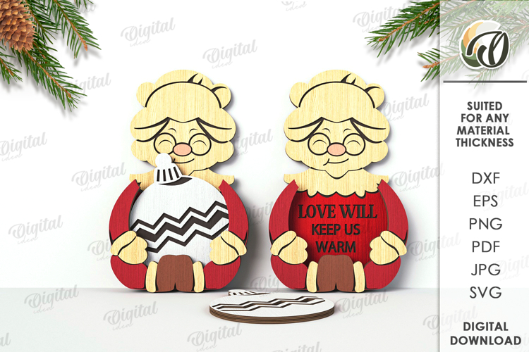 Mrs Claus Svg Image 3