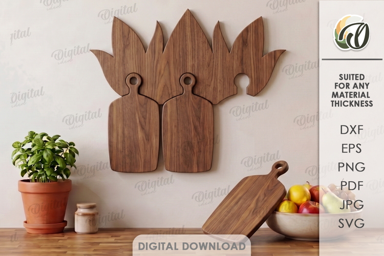 Kitchen Wall Decor Svg