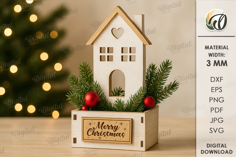3D Christmas SVG Image 8