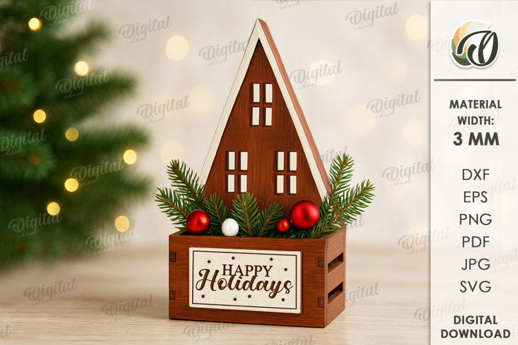 3D Christmas SVG Image 4