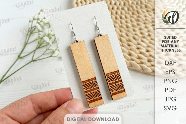 Glowforge Earrings Image 23