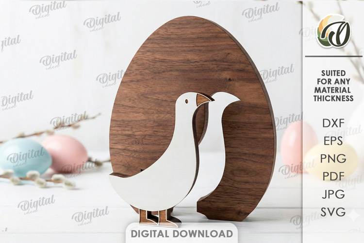 3d Easter Egg Svg Image 21
