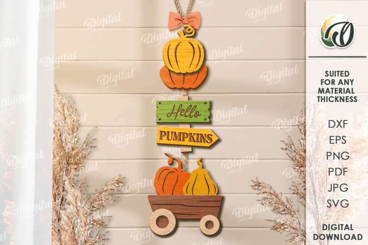 Wooden Fall Wall Decor Lasercut. Fall Wall Decor SVG