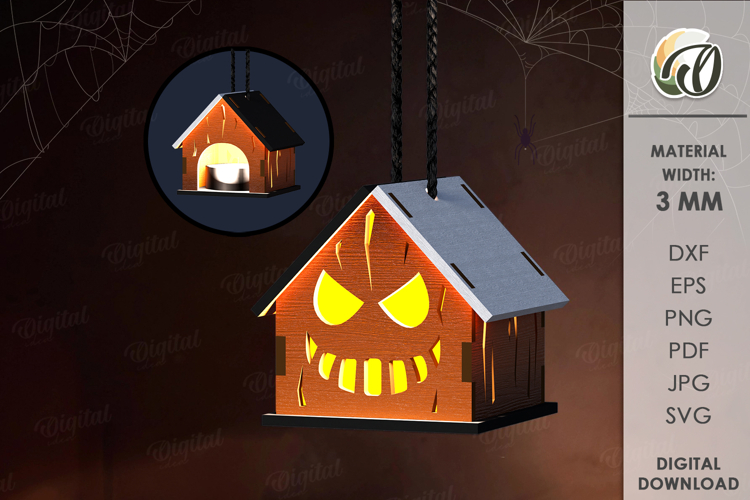 Halloween House SVG Image 8