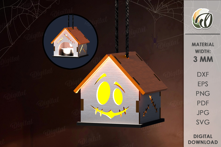 Halloween House SVG Image 3