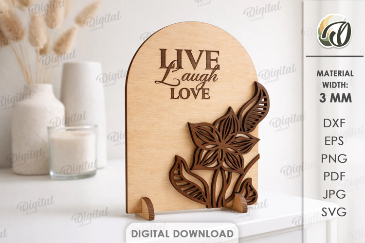 Laser Cut Stand Image 3