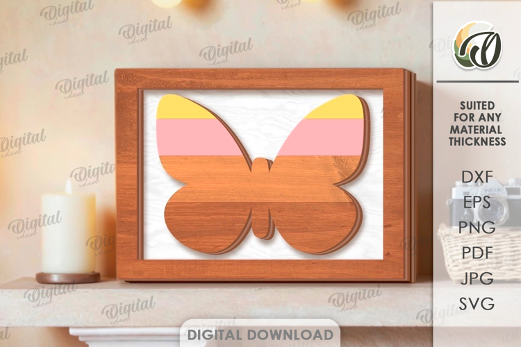 3D Home Sign Laser Cut. Wall Decor SVG