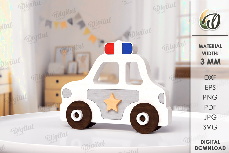  Toy Car Clipart Image 8
