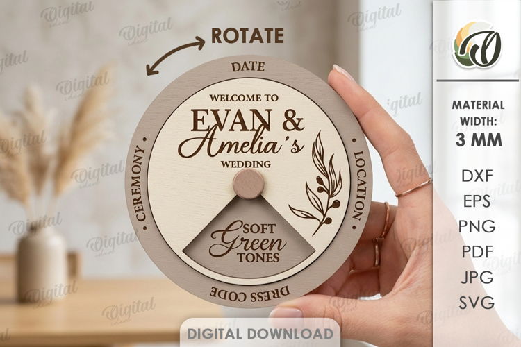 Wedding Invitation Svg