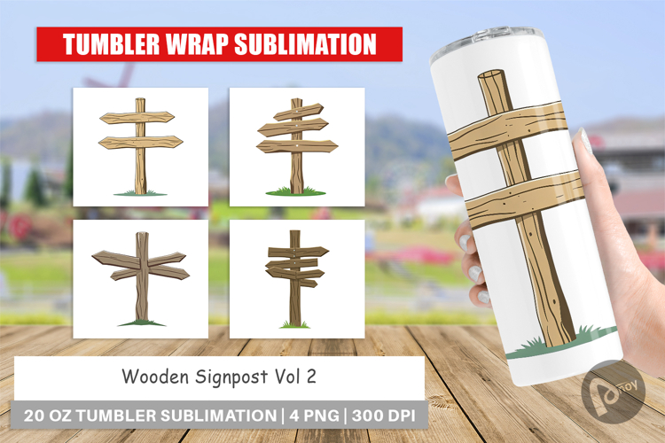 Wooden Sign Clipart Image 6