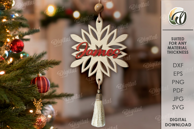3D Christmas SVG Image 2