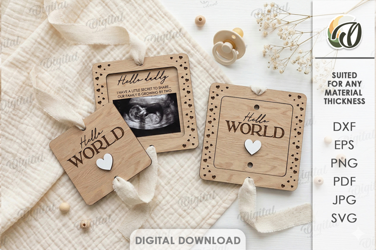 Pregnancy Announcement Svg Image 7