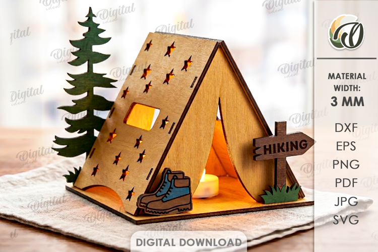 Tent Svg Image 10