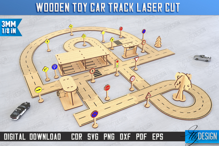 Racing Track Clipart
