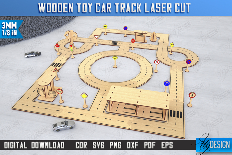Racing Track Clipart Image 23