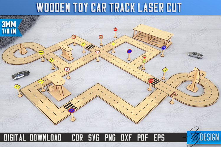 Racing Track Clipart Image 22