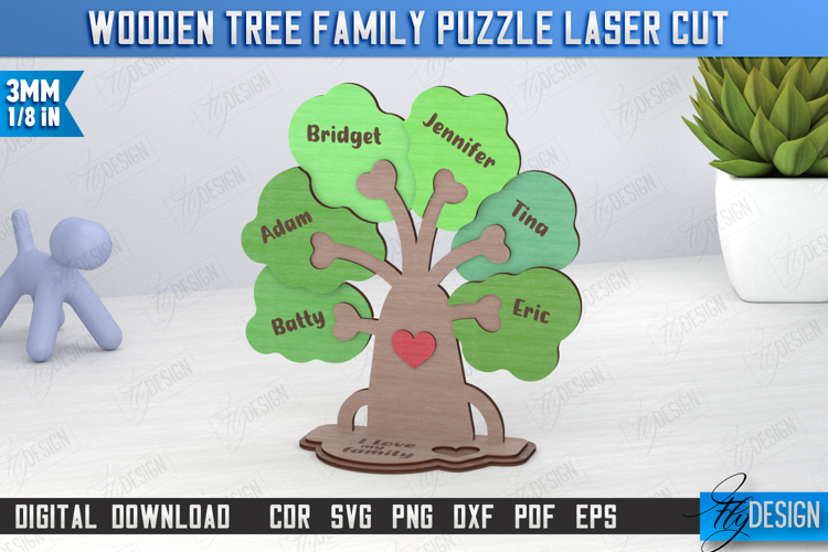 Family Tree Clipart Image 6