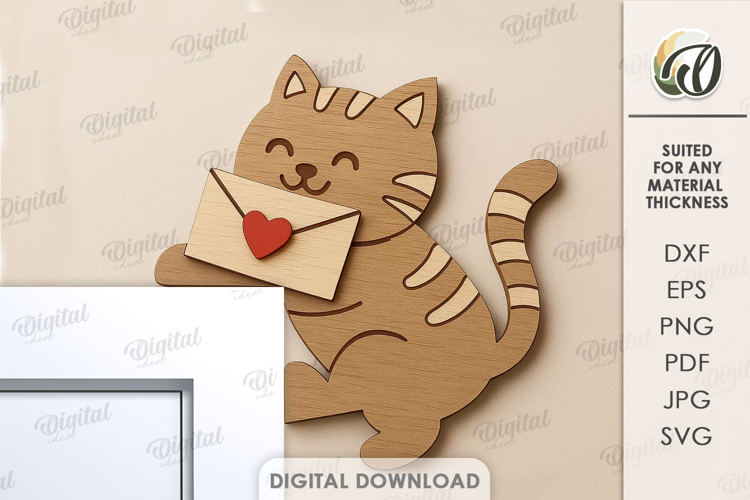 Cat Heart Svg Image 5