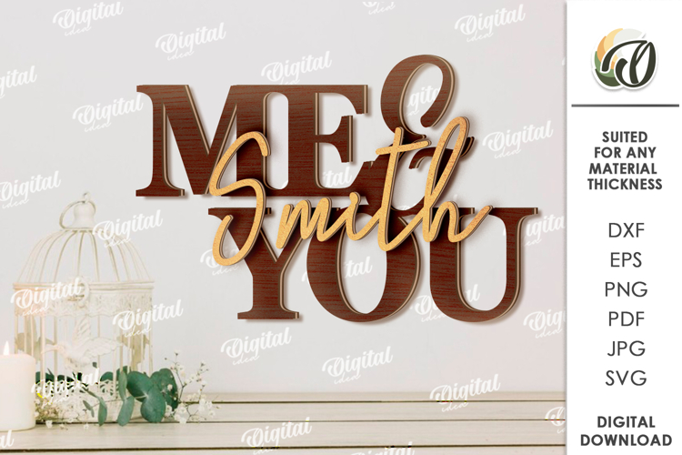Wedding Decor Laser Cut. Wooden Decor SVG