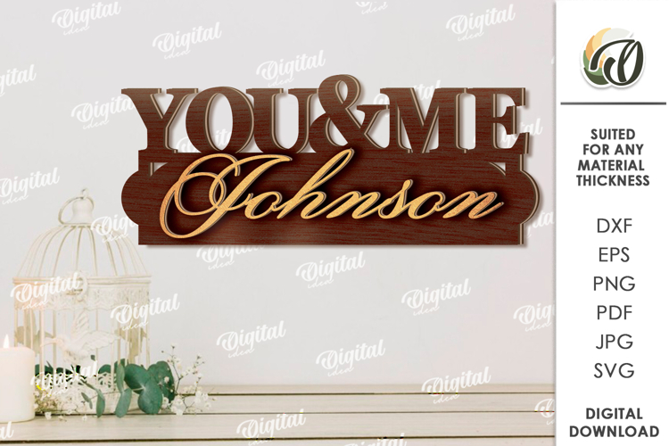 Wedding Decor Laser Cut. Wooden Decor SVG