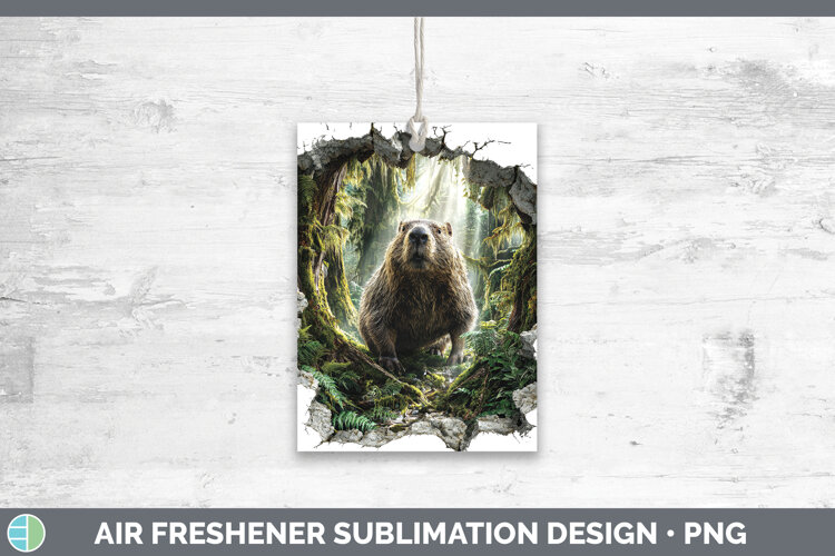GorgeousWoodland 3D Hole Air Freshener design.