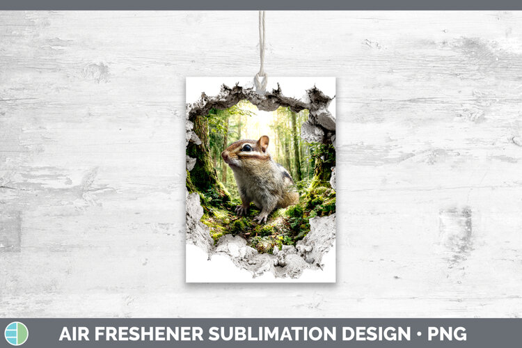 GorgeousWoodland 3D Hole Air Freshener design.