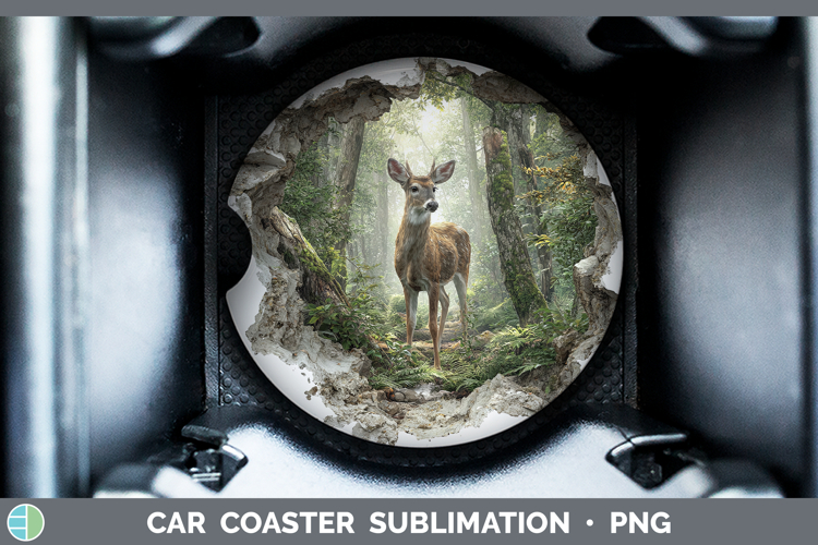 Car Coaster Sublimation Designs Image 18