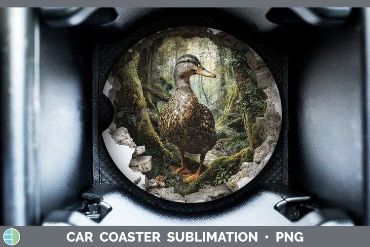 Car Coaster Sublimation Designs