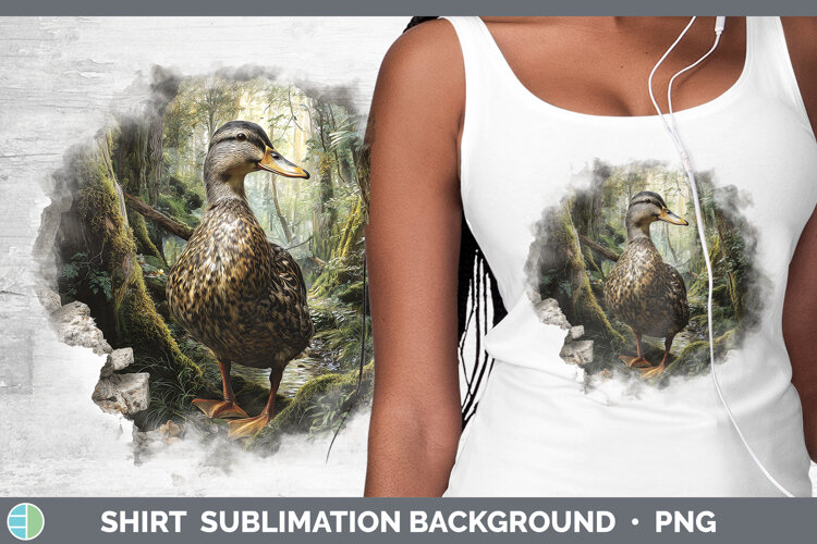 GorgeousWoodland 3D Hole Shirt design.
