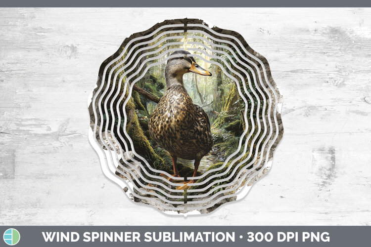 GorgeousWoodland 3D Hole Wind Spinner design.
