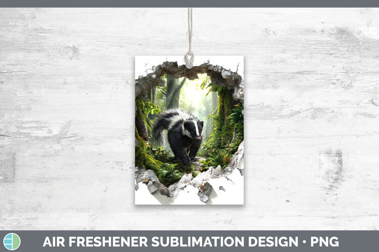 GorgeousWoodland 3D Hole Air Freshener design.