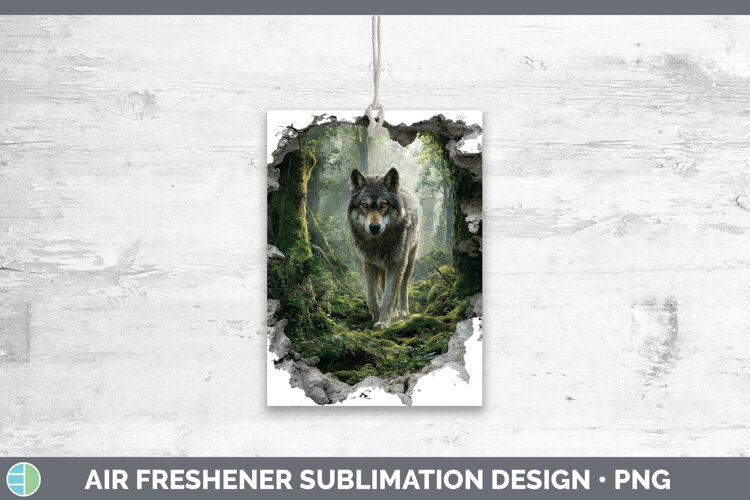 GorgeousWoodland 3D Hole Air Freshener design.