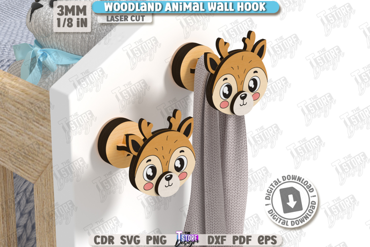 Woodland Animals Clipart Image 12