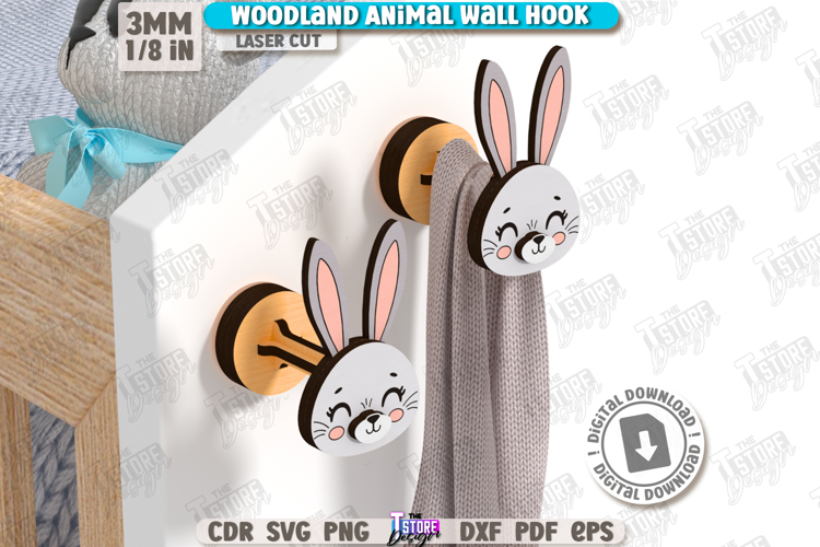  Woodland Animals Clipart Image 5