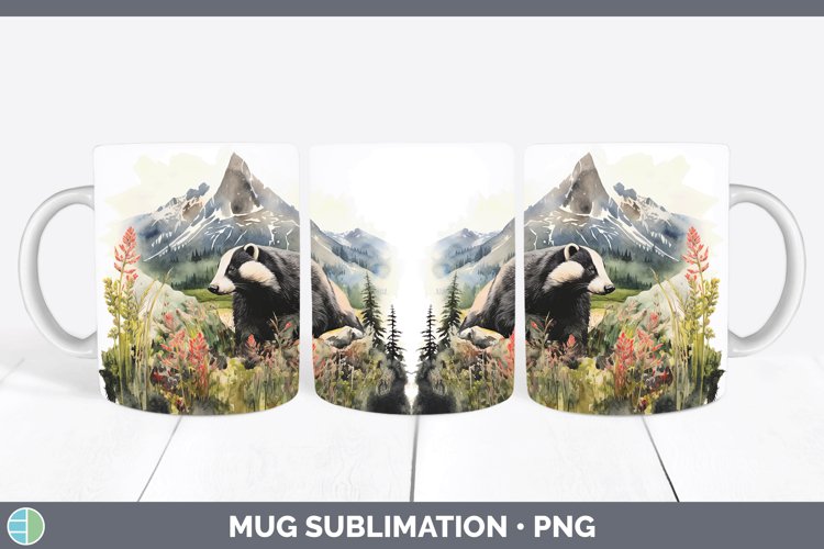 Badger Clipart Image 19