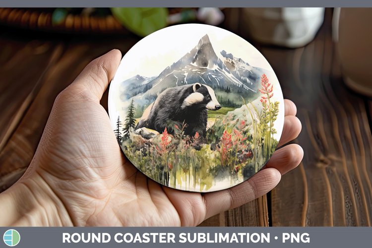 Badger Clipart Image 16