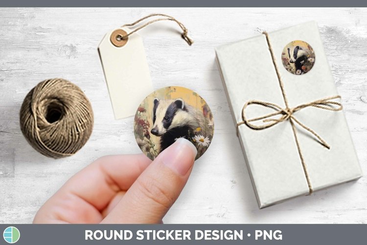 Badger Clipart Image 3