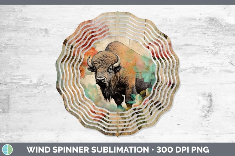 GorgeousWoodland Animals Wind Spinner design.