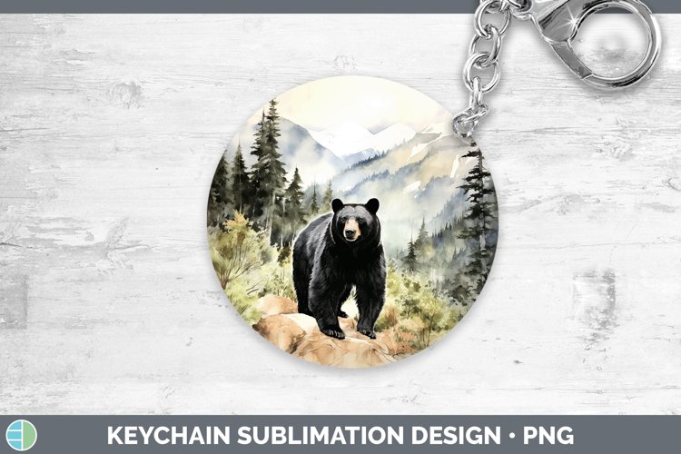 GorgeousWoodland Animals Keychain design.
