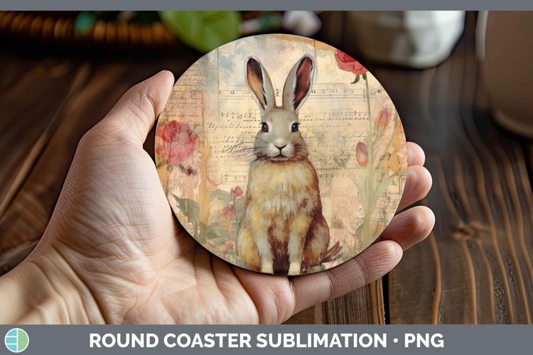 GorgeousWoodland Animals Round Coaster design.
