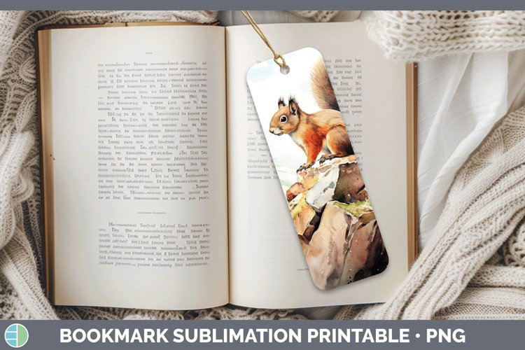 GorgeousWoodland Animals Bookmark design.