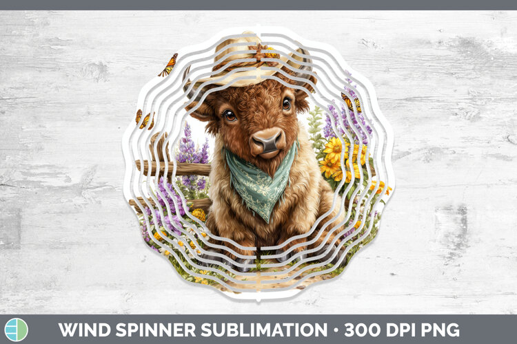 GorgeousWoodland Bandana Summer Wind Spinner design.