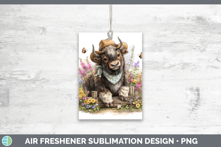 Musk Ox Air Freshener Woodland Bandana Summer Sublimation Ca