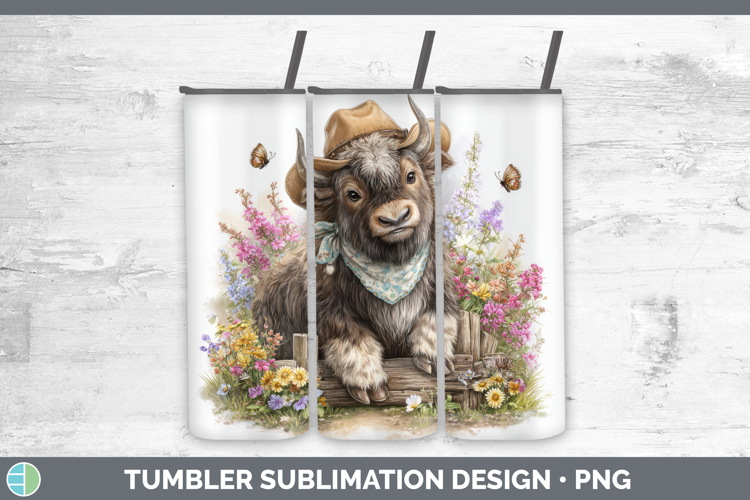 Musk Ox Tumbler Woodland Bandana Summer Sublimation 20 oz Sk