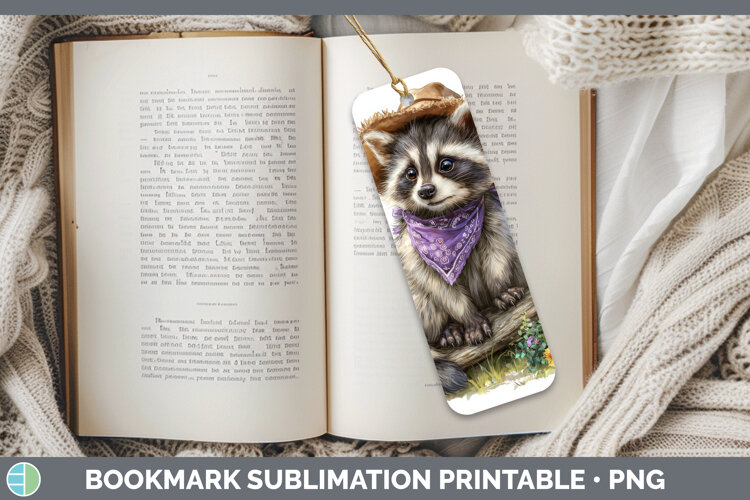 GorgeousWoodland Bandana Summer Bookmark design.
