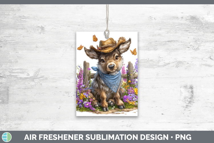 Reindeer Air Freshener Woodland Bandana Summer Sublimation C