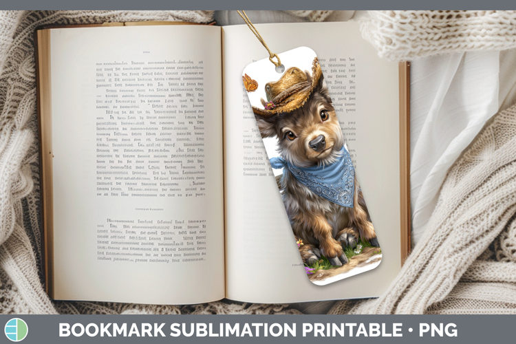 Reindeer Bookmark Woodland Bandana Summer Sublimation Printa